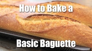 How To Make A Basic Baguette [upl. by Ellened116]