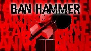 Roblox Script Showcase Episode1361Ban Hammer [upl. by Dawkins]