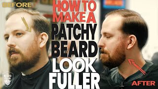 How To Make a PATCHY BEARD look FULLER  The Beard Club [upl. by Lleval588]