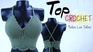 TOP CROCHET Paso a Paso Puntos Básicos FÁCIL 🔴 [upl. by Hgielrak]