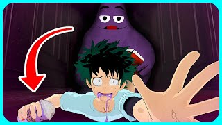 DEKU TRIED THE GRIMACE SHAKE VRChat VR [upl. by Fletch704]