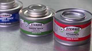 Sterno Chafing Fuel FAQs Part 1 [upl. by Kiyohara]