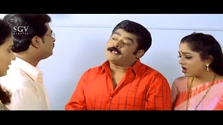 Dudde Doddappa Kannada Movie Back To Back Comedy Scenes  Jaggesh Mohan Lahari M N Lakshmidevi [upl. by Petey]