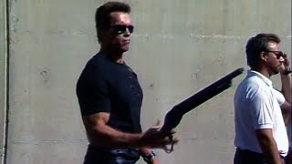 Weapons Training Terminator 2 Behind The Scenes [upl. by Hatfield]