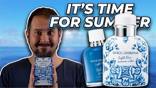 NEW Dolce amp Gabbana Light Blue Summer Vibes FIRST IMPRESSIONS  Absolutely Beautiful [upl. by Miksen]