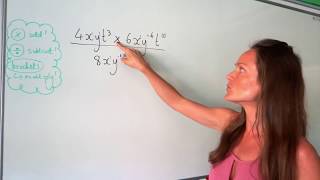 The Maths Prof The Rules of Indices  Exponents part 1 [upl. by Rifkin]