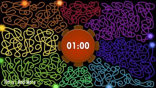 1 Minute Timer Bomb  💣 Colored Wicks 💥 [upl. by Acinat696]