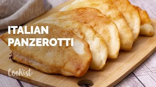 Italian panzerotti how to make italian deep fried pizza recipe [upl. by Thin476]