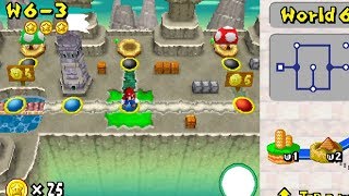 World 63  Star Coins  New Super Mario Bros DS [upl. by Adis]