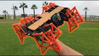 Como hacer Robot de 12 patas Strandbeest Theo Jansen Mechanism [upl. by Ecam]