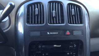 Installing an aftermarket radio in your 4th Generation Chrysler or Dodge Minivan [upl. by Ridan852]