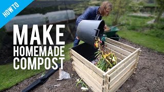 How to make compost at home [upl. by Melbourne]