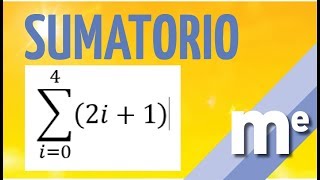 Sumatoria Notación sigma [upl. by Jerold]