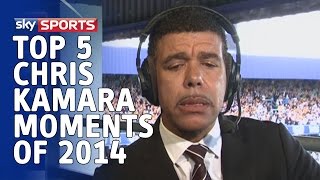 Top 5  Unbelievable Chris Kamara Moments of 2014 [upl. by Elocal564]