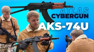 Atlas Review Cybergun AKS74U 45mm Co2 Airgun [upl. by Retsof424]