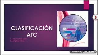 clasificación ATC [upl. by Keverian]