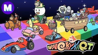 WACKY KART Mario Kart vs Wacky Races [upl. by Adiasteb]