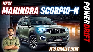 2022 Mahindra Scorpio N  First Look  PowerDrift [upl. by Brooking]