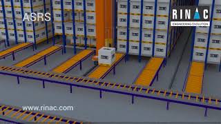 ASRS Automated Storage and Retrieval Systems Warehousing Technology [upl. by Eamon]