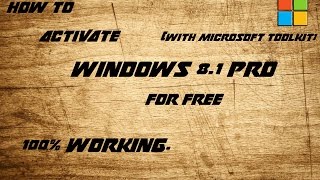 How to activate windows 81 pro build 9600 permanently [upl. by Euqinobe]