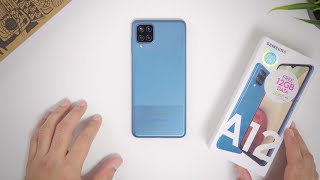 Samsung Galaxy A12  Unboxing and Review [upl. by Adnam188]