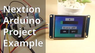 DEMO Nextion Display with Arduino – Getting Started [upl. by Lanti]