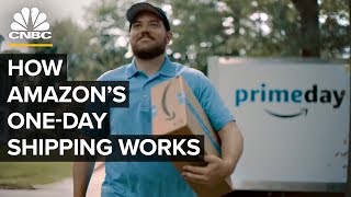 How Amazon Delivers On OneDay Shipping [upl. by Thirion823]