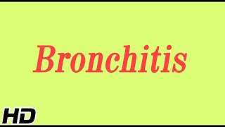 What is Bronchitis Causes Signs and symptoms Diagnosis and treatment [upl. by Ttenrag]