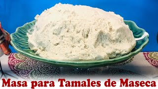 Easy Maseca Masa for Tamales Recipe  StepbyStep Guide  Delicious amp Full of Flavor [upl. by Harbour]