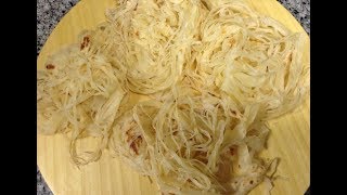 നൂല്‍ പൊറോട്ട  string parotta  easy parotta recipe in malayalam [upl. by Cordelia443]