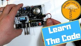 Morserino32 Morse Code Trainer Demonstration [upl. by Yuille]