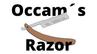 OCCAM´S RAZOR in 1 minute [upl. by Ellenahs858]