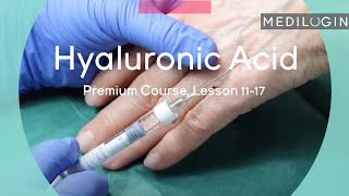 Hyaluronic Acid Injection Dermal Filler Training  MEDILOGIN [upl. by Dnarud154]