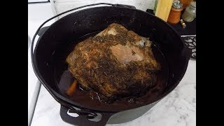 Easy Cast Iron Pulled Pork [upl. by Salakcin184]