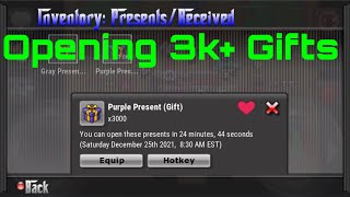 Graal Era  Opening 3k Gifts 2021 [upl. by Ocnarf]