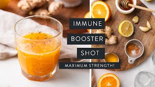 IMMUNE BOOSTER SHOT ⦊ maximum strength [upl. by Immot741]