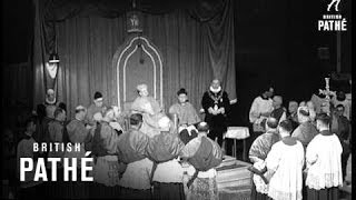 High Mass At Westminster Cathedral 1950 [upl. by Sandye]