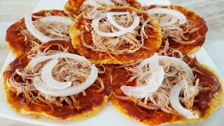 GARNACHAS DE VERACRUZ RECETA ORIGINAL SIN SECRETOSRIQUÍSIMAS😘👍 [upl. by Romeo]