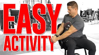 10 Minute Beginner Chair Exercises for Seniors no equipment needed [upl. by Flam]