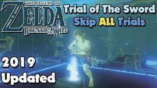 Trial of The Sword SKIP in Breath of The Wild STILL WORKS 2022 [upl. by Arymahs]