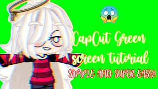 How to do green screen on CapCut SIMPLE  EASY TUTORIAL [upl. by Odele]