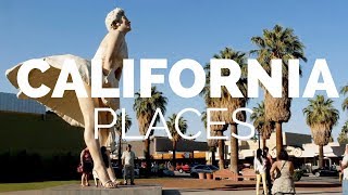 10 Best Places to Visit in California  Travel Video [upl. by Armilda]