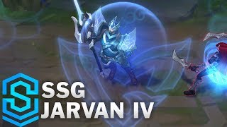 DRAGONSLAYER JARVAN IV SKIN SPOTLIGHT  LEAGUE OF LEGENDS [upl. by Arza]