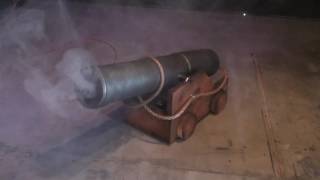 2016 Halloween Pirate Cannon Prop [upl. by Ojela921]