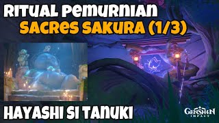 Ritual Pemurnian Sacred Sakura Part 1  Hayashi si Tanuki  Genshin Impact [upl. by Hege]