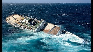 Top 5 Sinking Ship Scary Footage [upl. by Blynn]