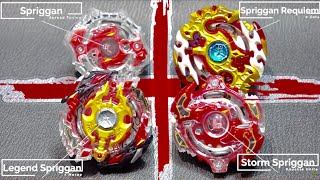 SprigganSpryzen GENERATIONS MARATHON BATTLE  Beyblade Burst [upl. by Ahsiugal]