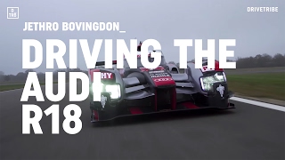 Driving Audis 1000bhp R18 LMP1 race car [upl. by Cynara]