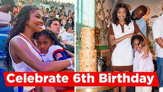 Dwyane Wade And Gabrielle Union Celebrate Daughter Kaavias 6th Birthday [upl. by Aerdnahc]