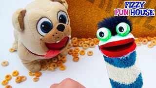 Fizzy And Phoebe Help Puppy Dog Pals Morning Routine  Fun Videos For Kids [upl. by Ebba278]